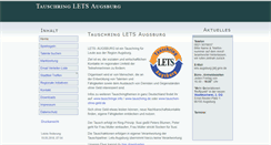 Desktop Screenshot of lets-augsburg.de